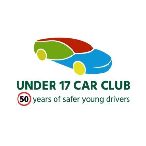 under 17 car club logo celebrating 50 years